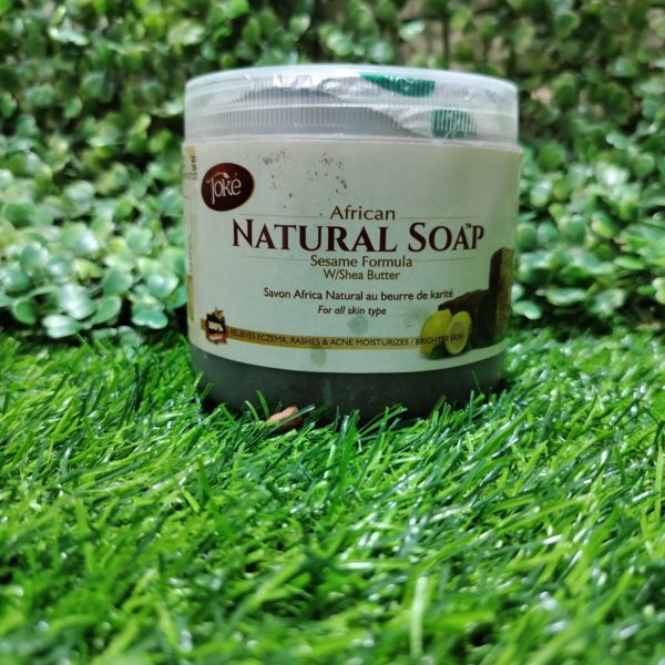 Toke African natural soap sesame formula. 400g