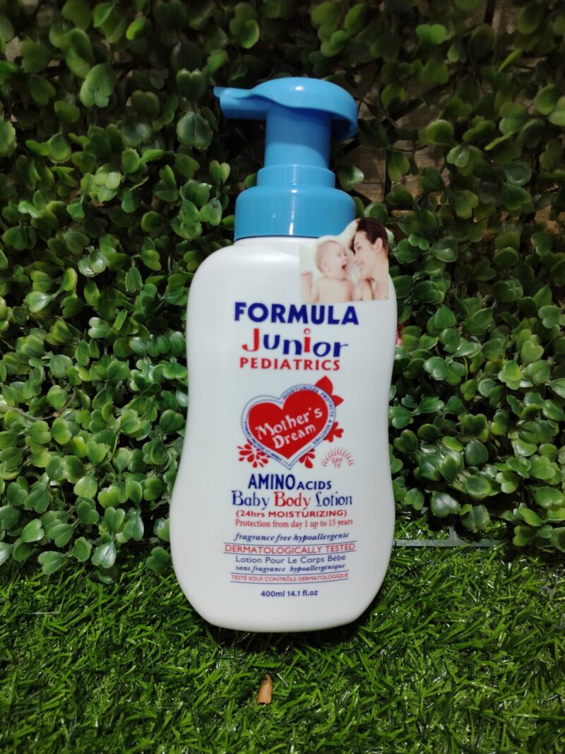 Formula junior body lotion. 400g