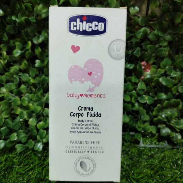 Chicco crema corpo fluida baby moment 0m+