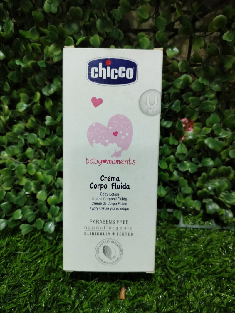 Chicco crema corpo fluida baby moment 0m+