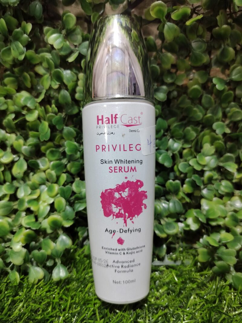 Glow Half Cast Privilege skin whitening serum. 100ml