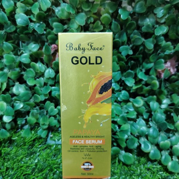 Baby Face Gold ageless and healthy bright face serum. 50ml