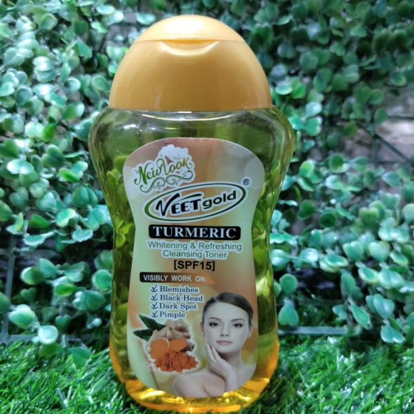 Veet gold Tumeric Cleansing Toner. 300ml