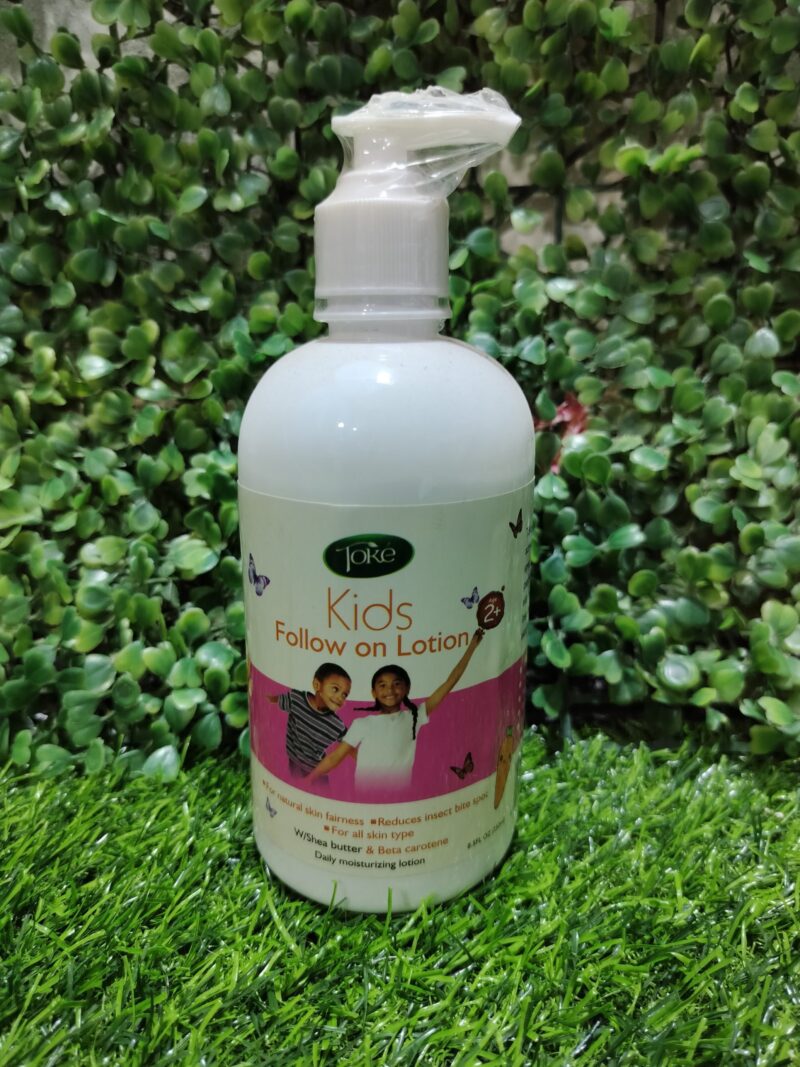 Toke follow on lotion for kids