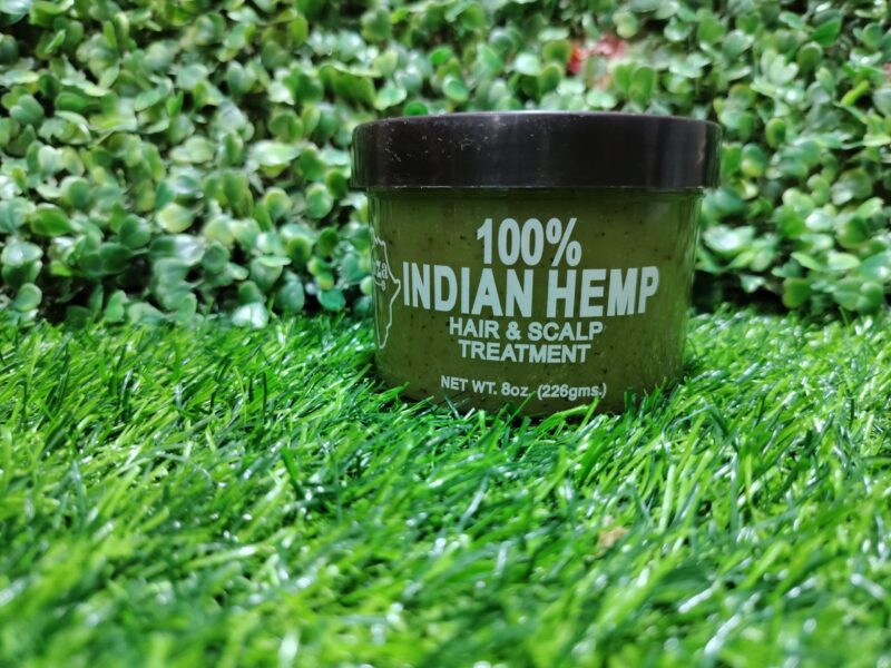 Kuza 100% Indian Hemp hair and Scalp treatment. 226g