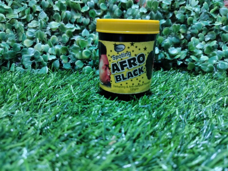 Sporting Afro Black darkening & Anti- dandruff pomade 100grm