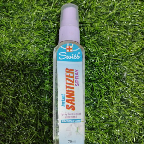 Swiss Instant Spray Sanitizer. 70ml