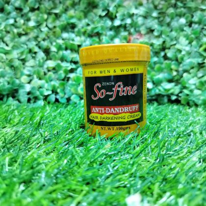 So fine Anti-dandruff hair Darkening Cream.