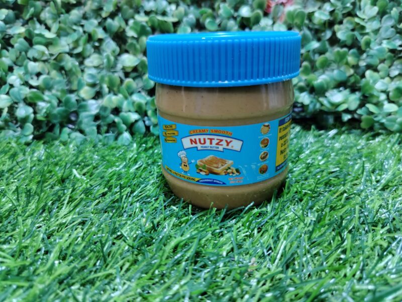 Nutzy Creamy Smooth peanut butter. 227g