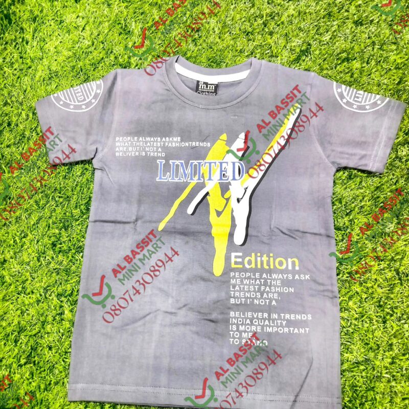 M.M Boys Round Neck T.shirt - Image 5