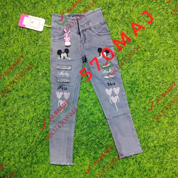 Micky Mouse Jeans For Girls