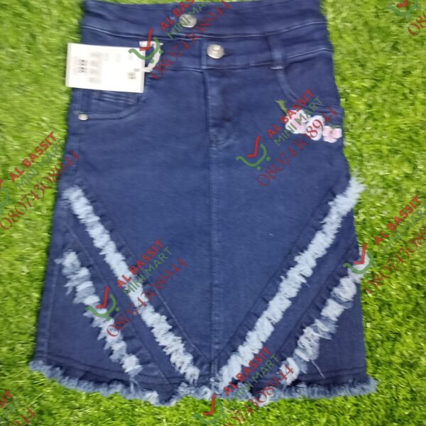 Teens B.K Girls Jean Skirt