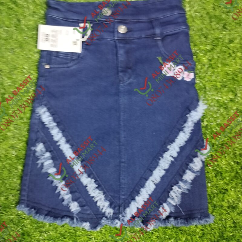 Teens B.K Girls Jean Skirt