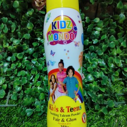 Kidz Mondo Kids and Teens soothing Talcum powder. 250g