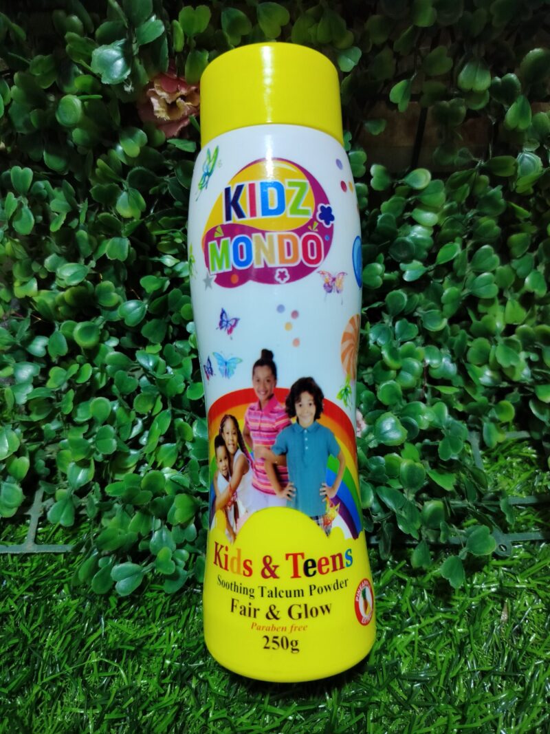 Kidz Mondo Kids and Teens soothing Talcum powder. 250g