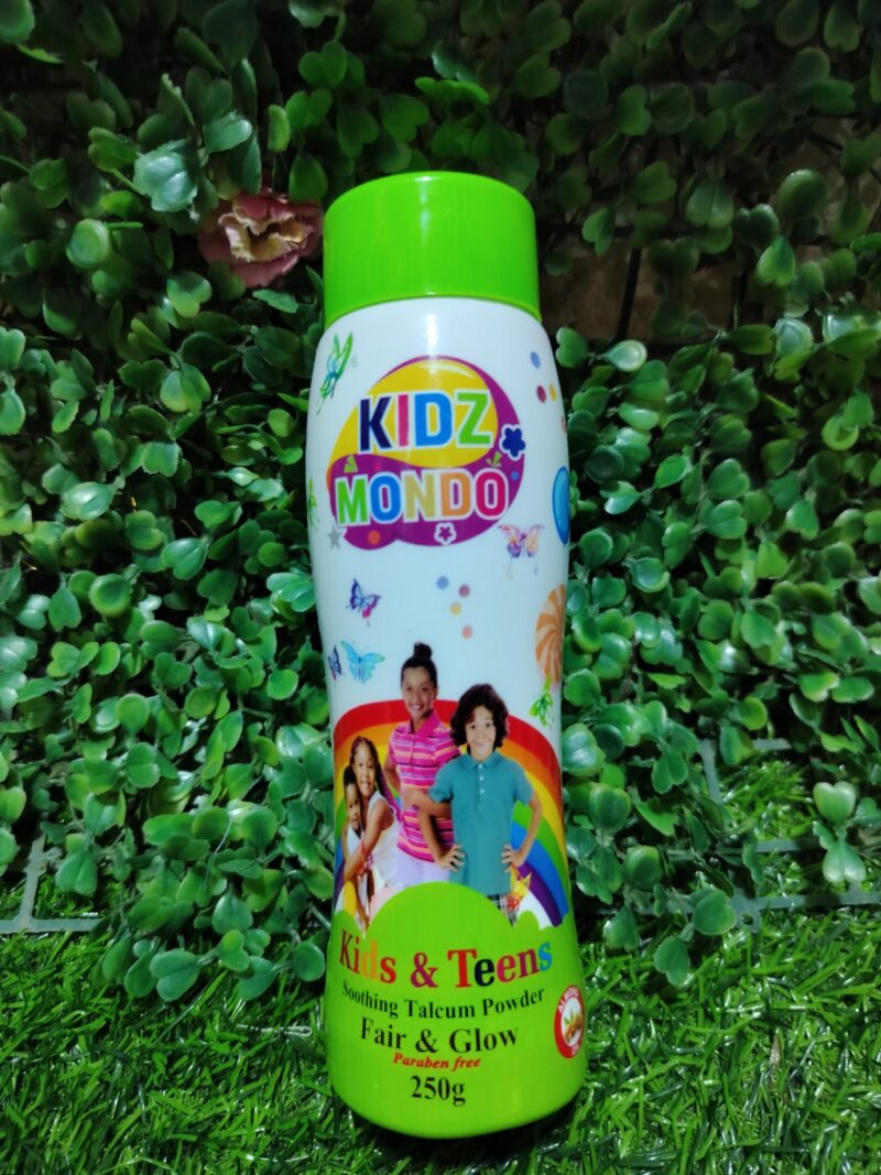 Kidz Mondo Kids and Teens soothing Talcum powder. 250g