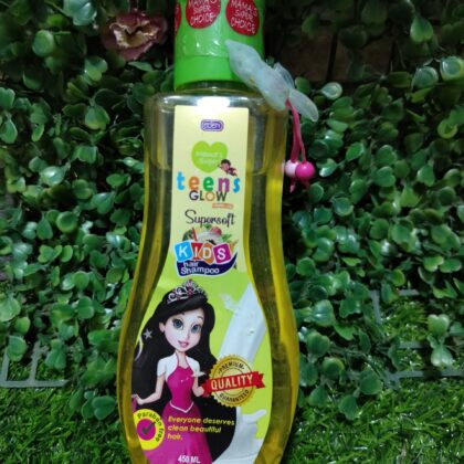 Eden Mama's super teens glow hair shampoo. 450ml