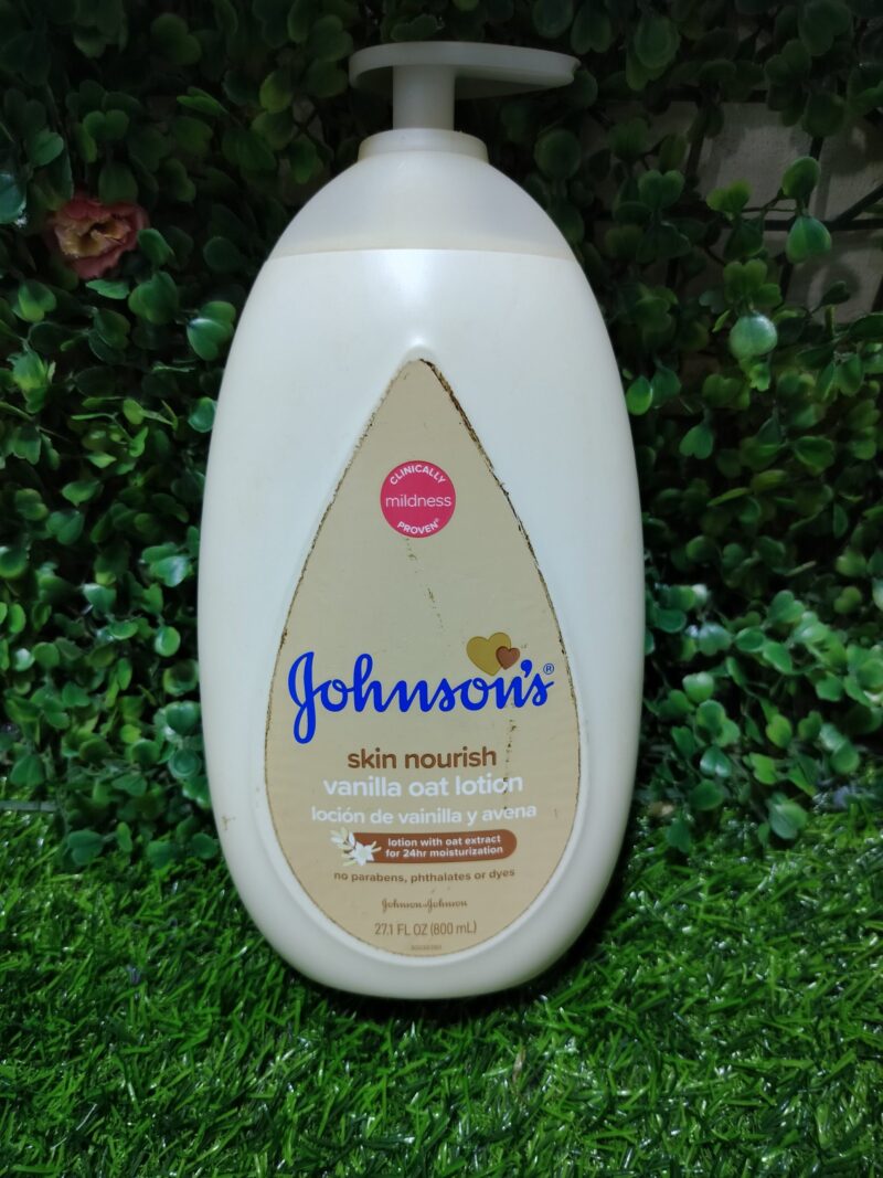 Johnson's Skin Nourish Vanilla Oat Lotion -800ml