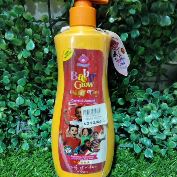 Baby glow kids & Teens with carrot and almond extract -500ml