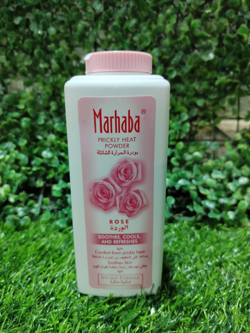 Marhaba Prickly heat powder (Rose) -200g