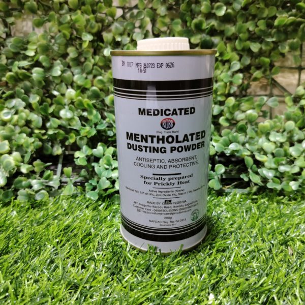 Medicated Mentholated Dustin Powder. 200g