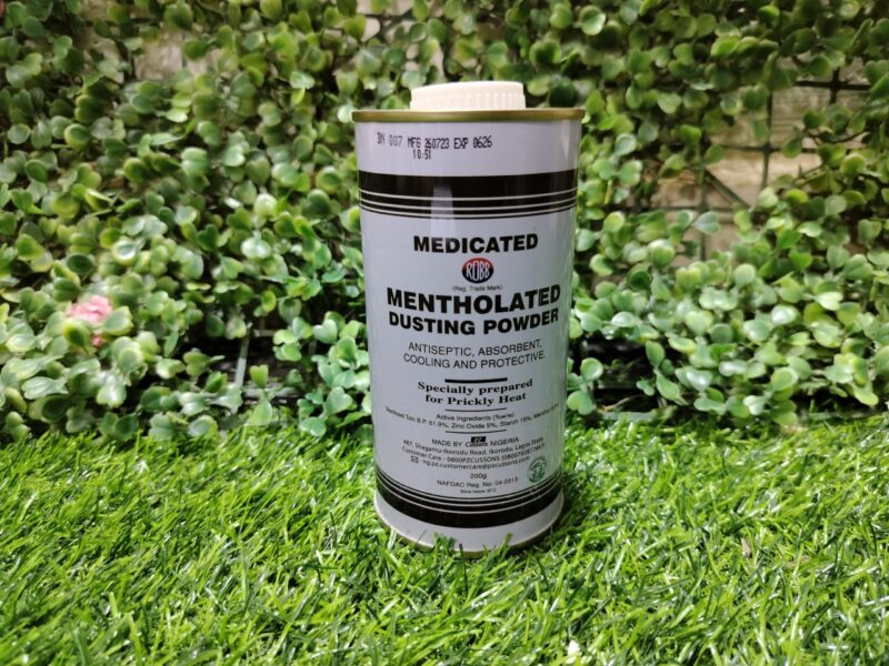 Medicated Mentholated Dustin Powder. 200g