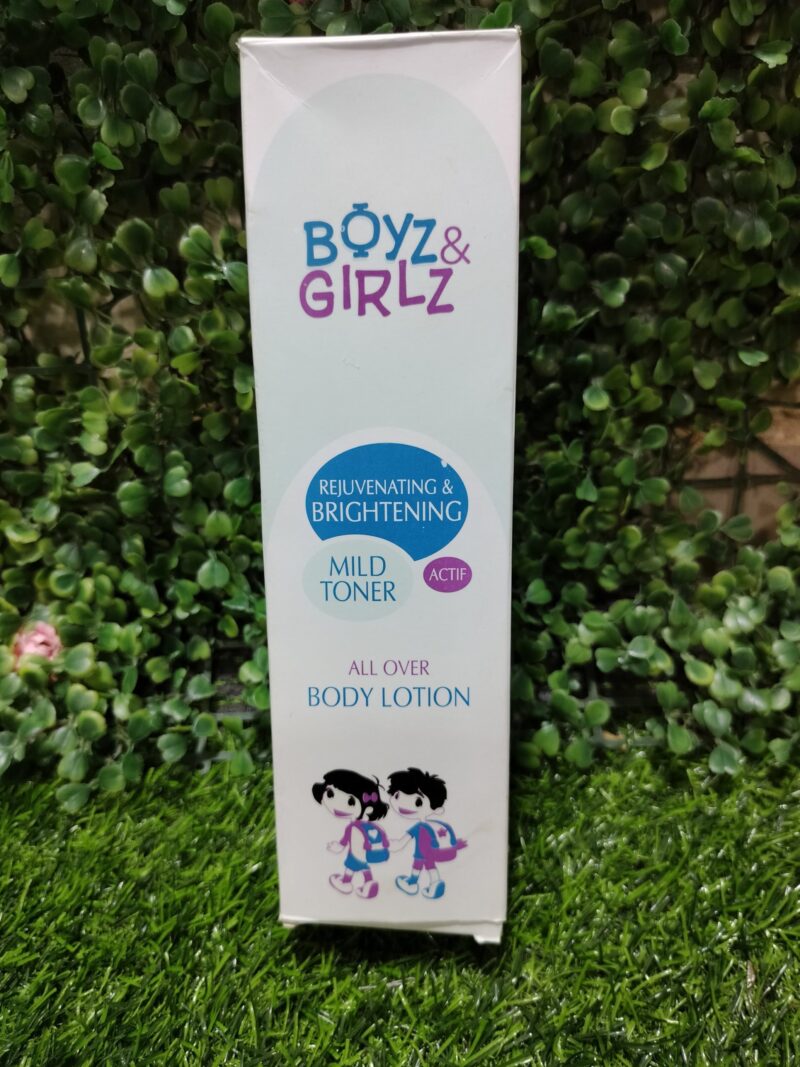 Boyz and Girlz Rejuvenating and Brightening Body Lotion. 500ml