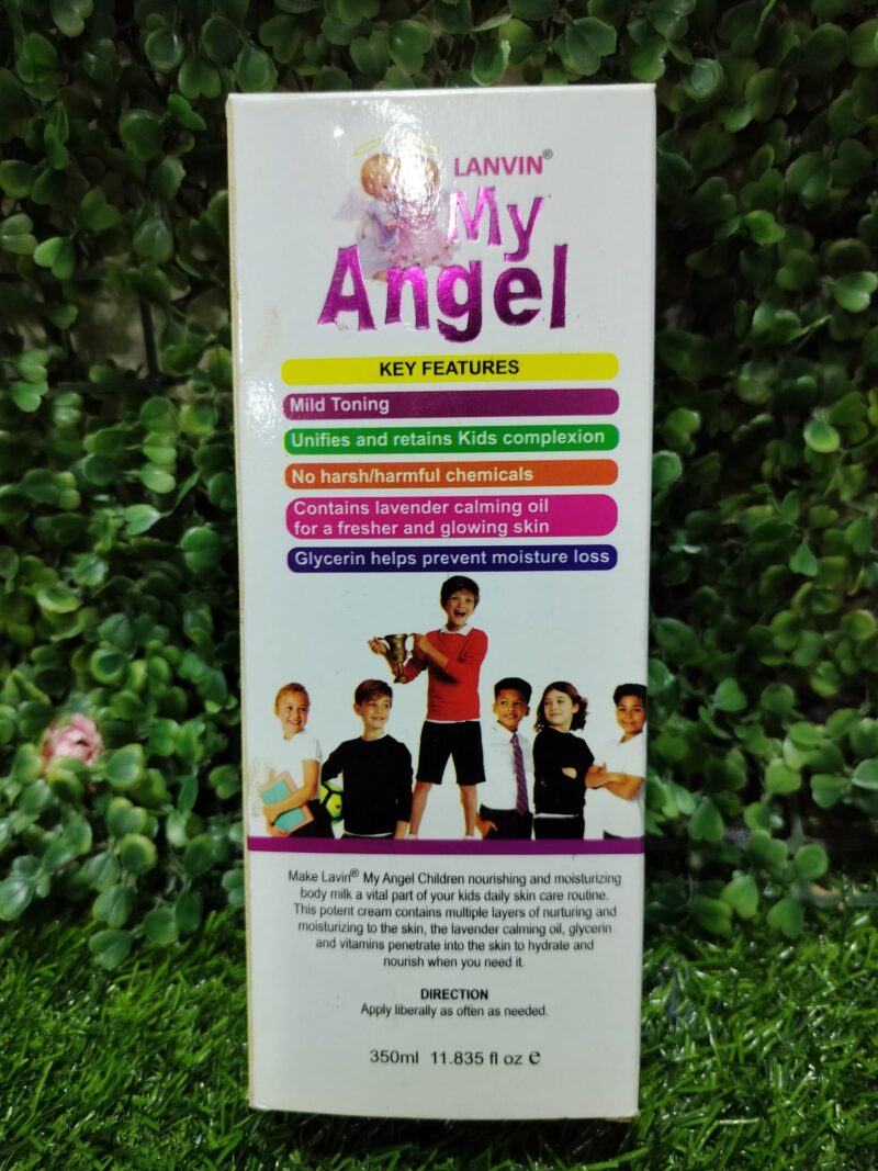 My Angel Nourishing and Moisturizing Body milk for children.  350ml