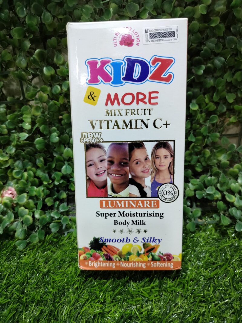 Kidz and More Mix fruit Super Moisturizing Body milk with Vit C+. 400ml
