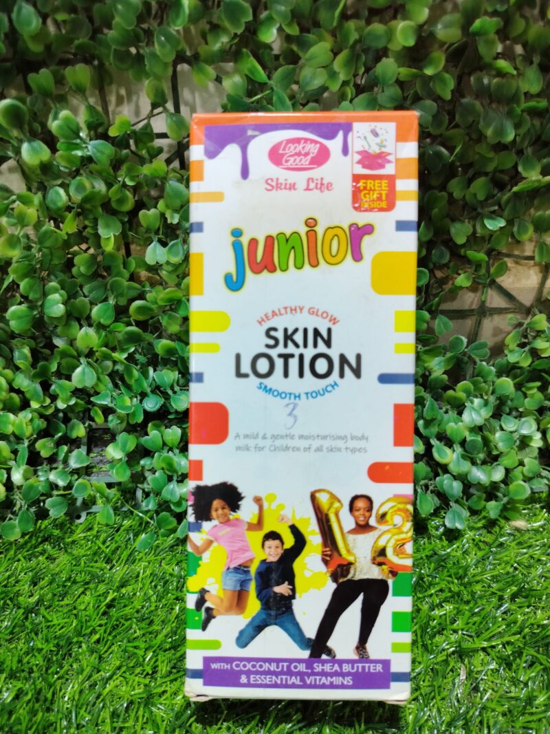 Junior Healthy Glow Skin Lotion wit coconut oil, Shea Butter & Essential Vitamins 450ml