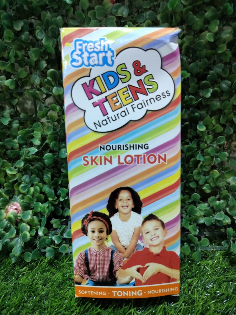 Kids and Teens Natural Fairness Skin lotion for kids.