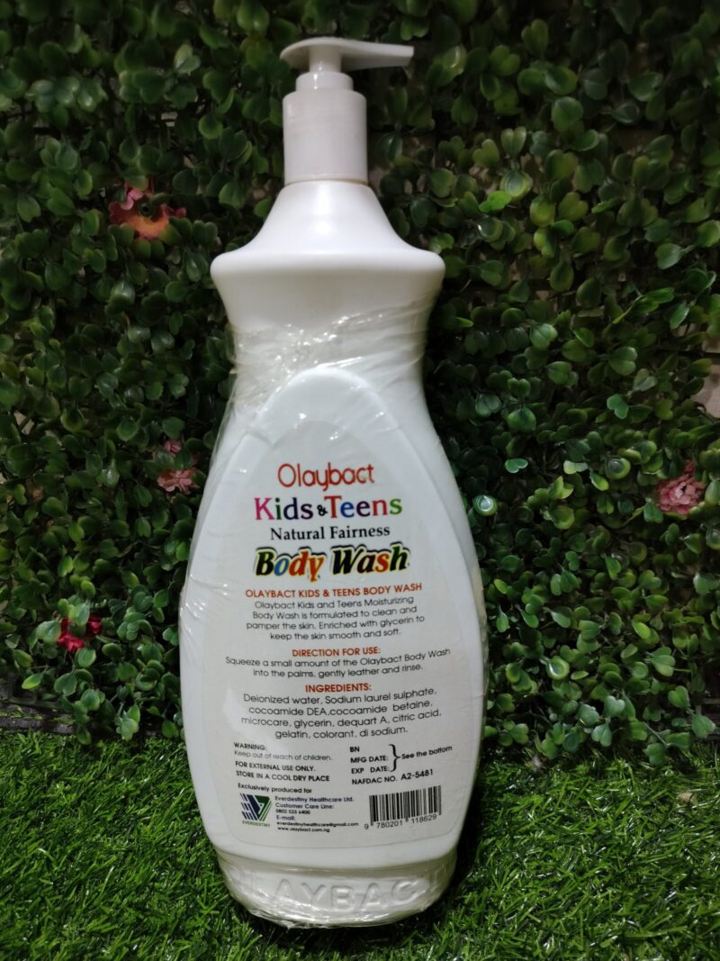 Olaybact kids and teens natural fairness Body Wash.1700ml - Image 2