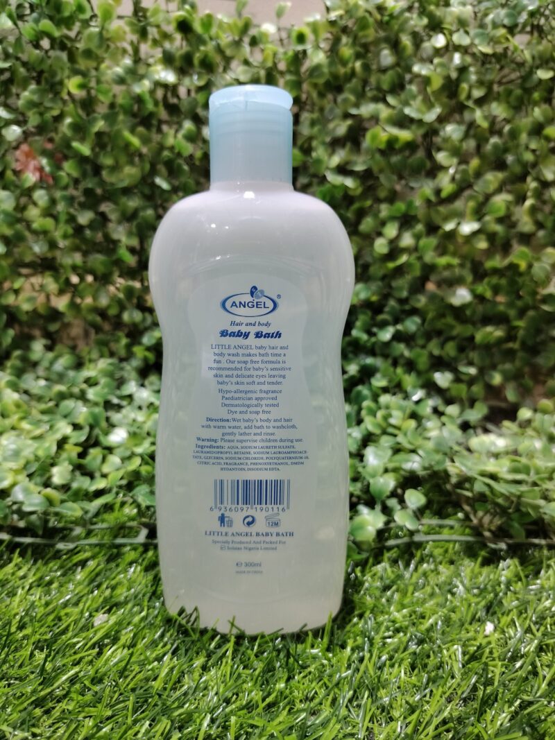 Angel Hair and Body baby Bath 300ml - Image 2