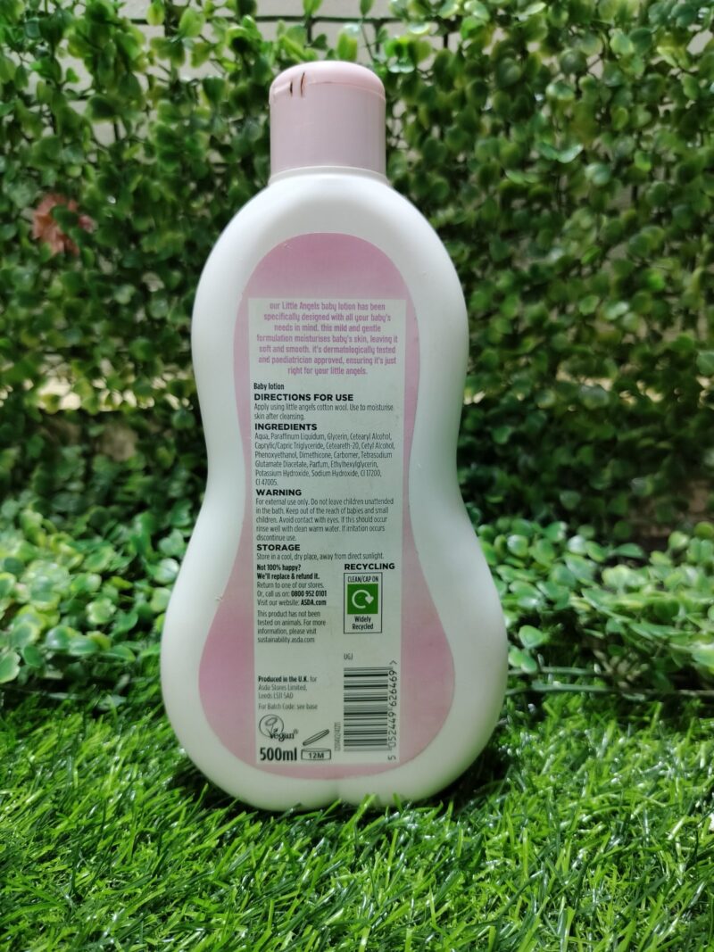 ASDA Little Angels baby lotion. 500ml - Image 2