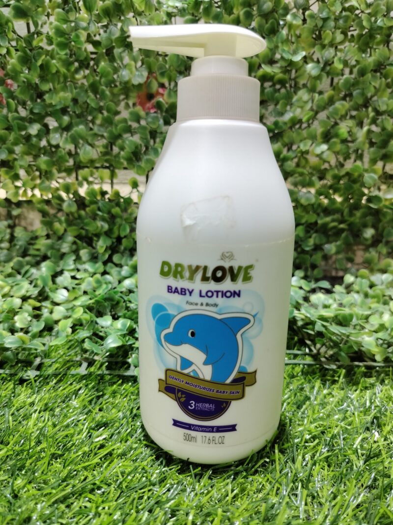 Drylove face and body Baby Lotion. 500ml