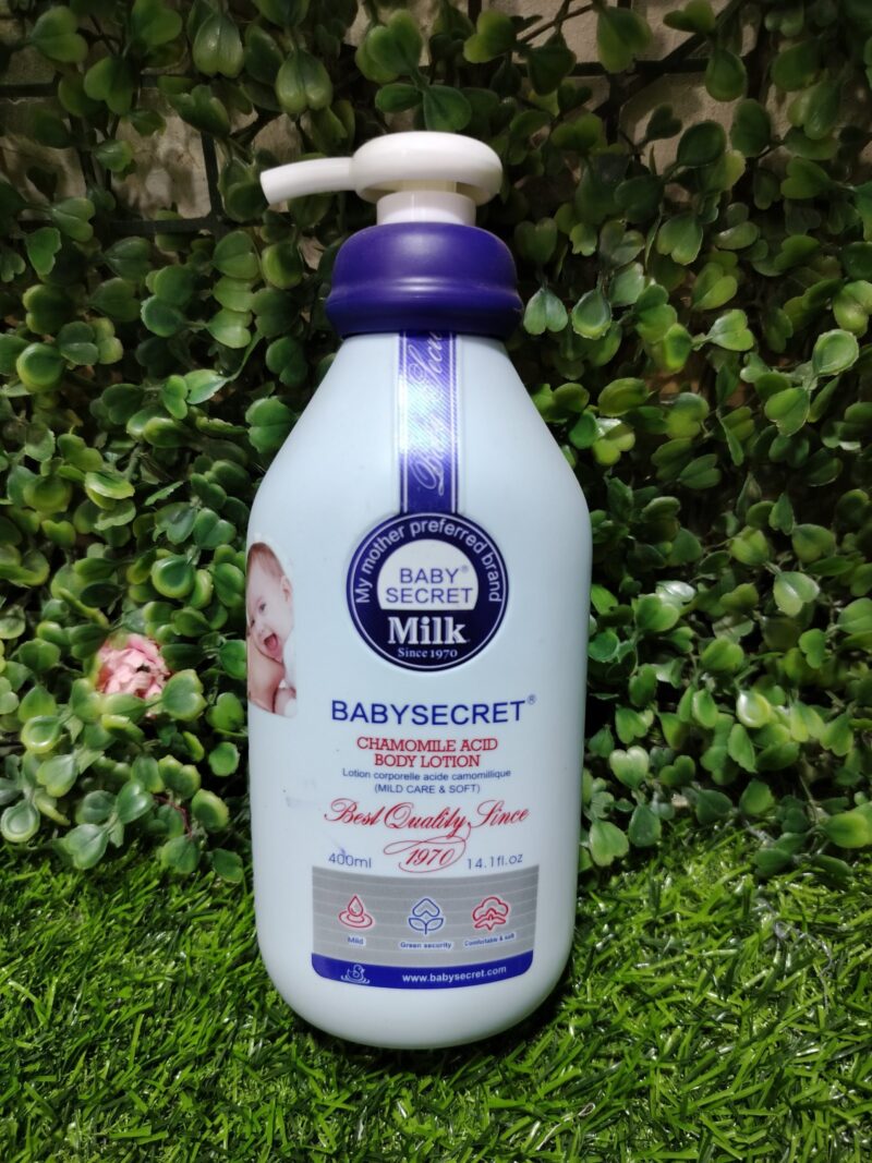 Baby Secret Body lotion with Chamomile acid. 400ml