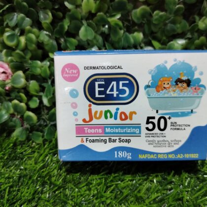 E45 Moisturizing soap for teens. 180g