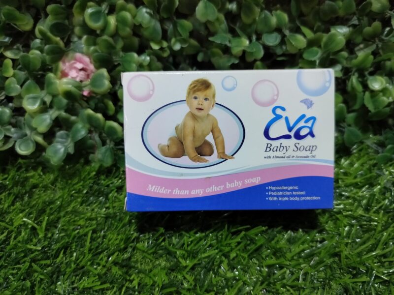 EVA Baby Soap with almond and avocado oil. 100g