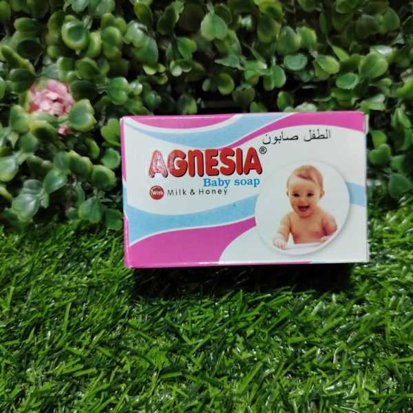 Agnesia Baby soap with milk and honey. 90g
