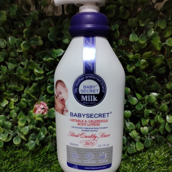 Baby secret Oatmilk and Calendula Body Lotion. 400ml