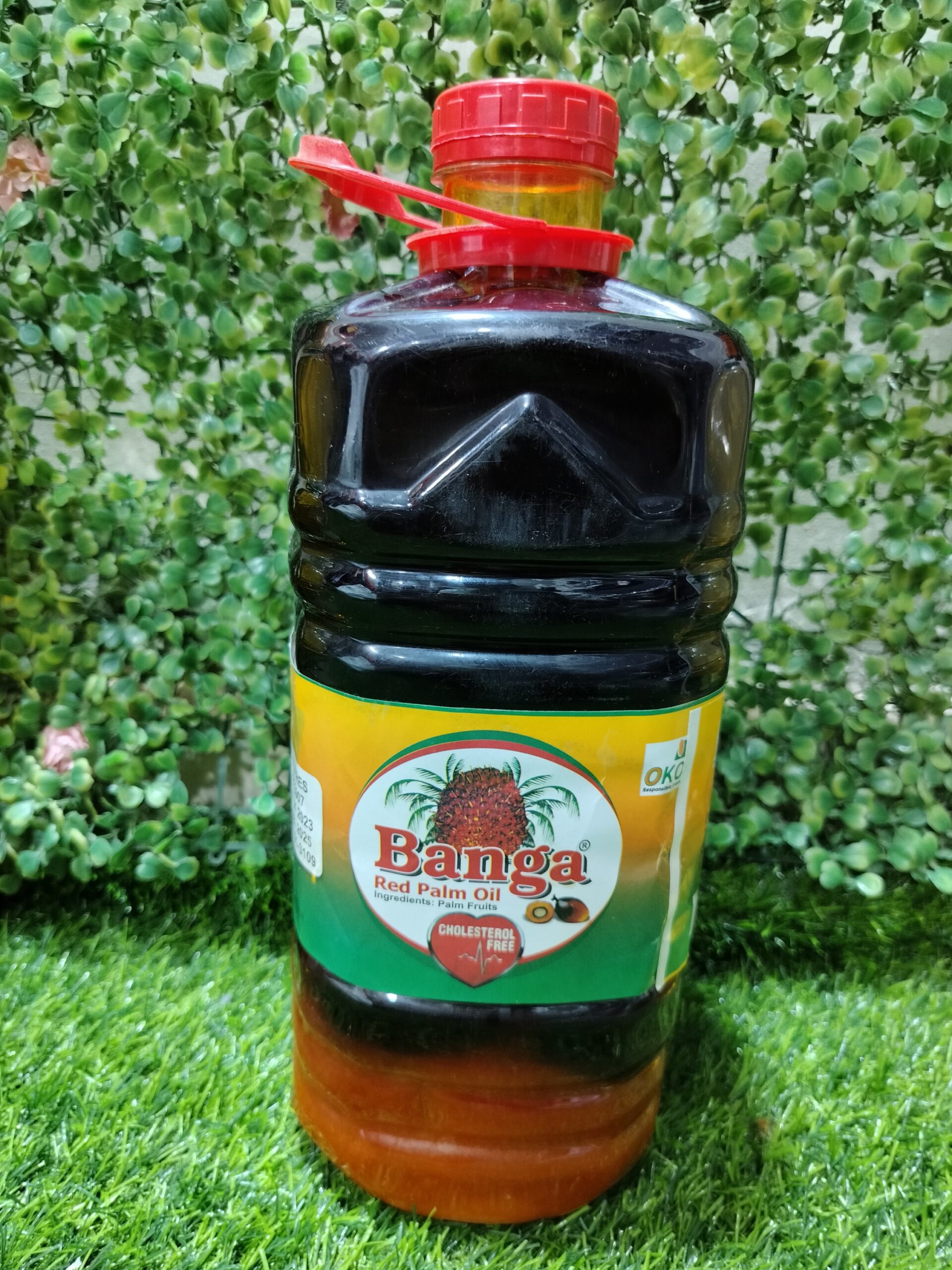 Banga Red Palm oil. 4L - Al Bassit Mini Mart
