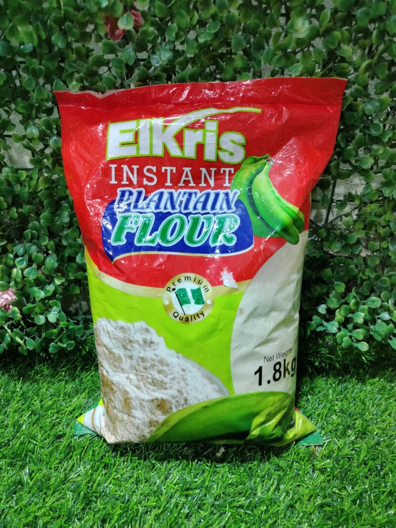 Elkris instant Plantain Flour. 1.8kg