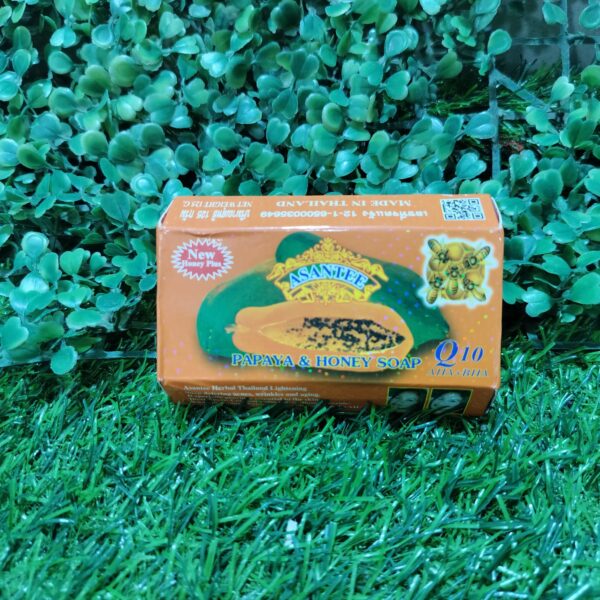 Asantee Papaya and honey Soap. 125g