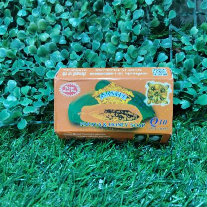 Asantee Papaya and honey Soap. 125g