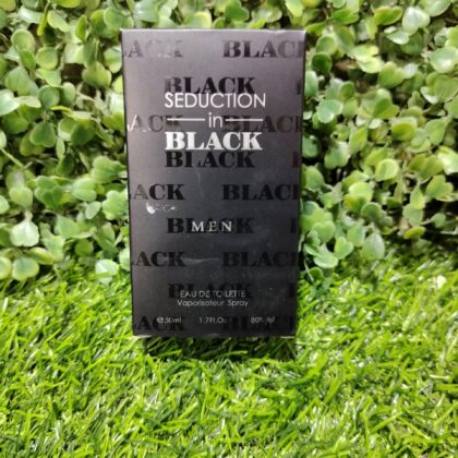 Seduction in Black perfume  for men. 50ml