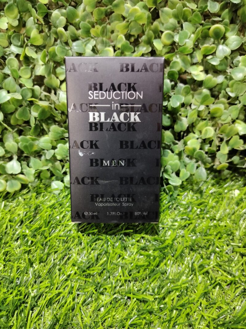 Seduction in Black perfume  for men. 50ml