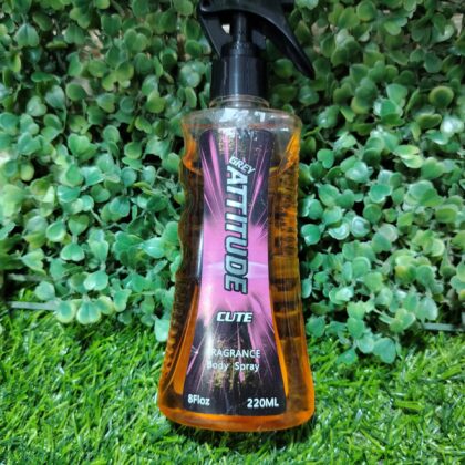 Grey Attitude Fragrance Body Spray. 8floz 220ml