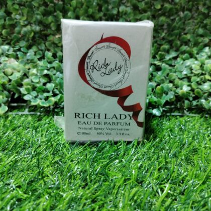 Rich lady Eau De Parfume Natural Spray Vaporisateur. 3.3fl.oz 80%Vol 100ml