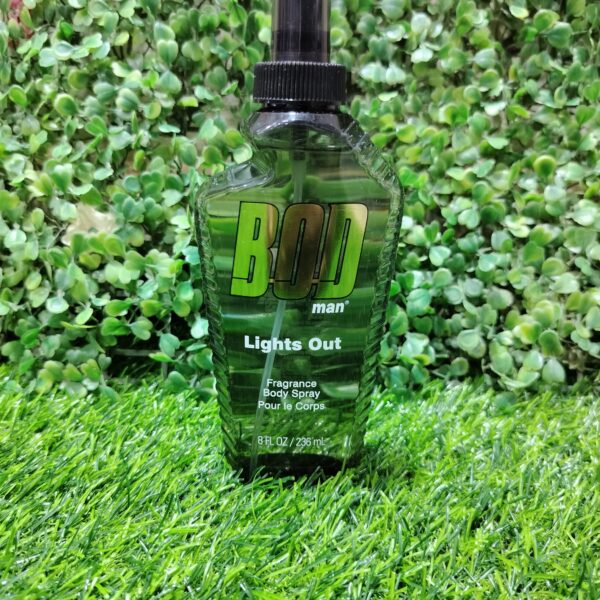 BOD lights out fragrance body spray for Men. 100ml