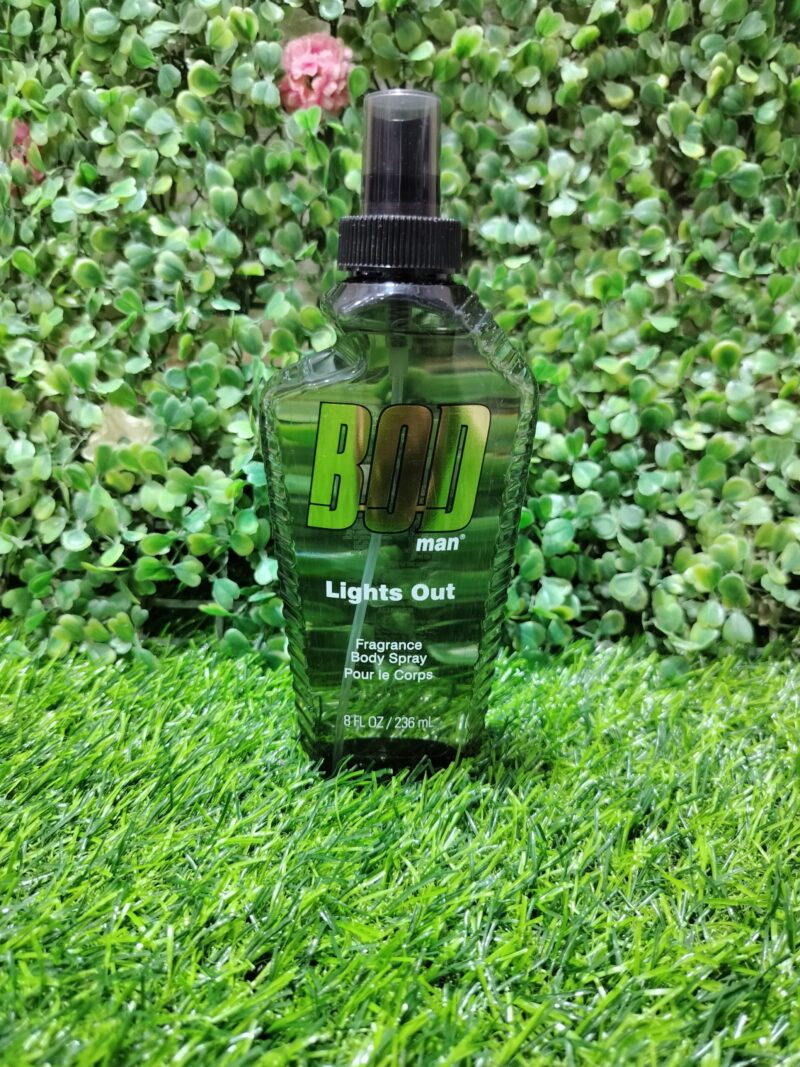 BOD lights out fragrance body spray for Men. 100ml